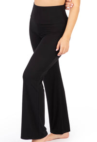 Bamboo Soft-Waist Flare Pyjama Pants
