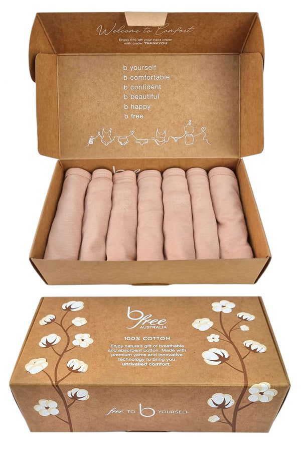 Superfine 100% Cotton High Cut - 7 Pack