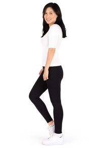 Bamboo Mid Length Sleeve Tee - 2 Pack