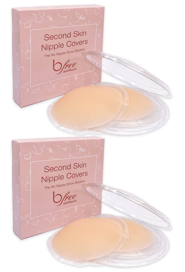 Second Skin Adhesive Nipple Covers - 2 Pack
