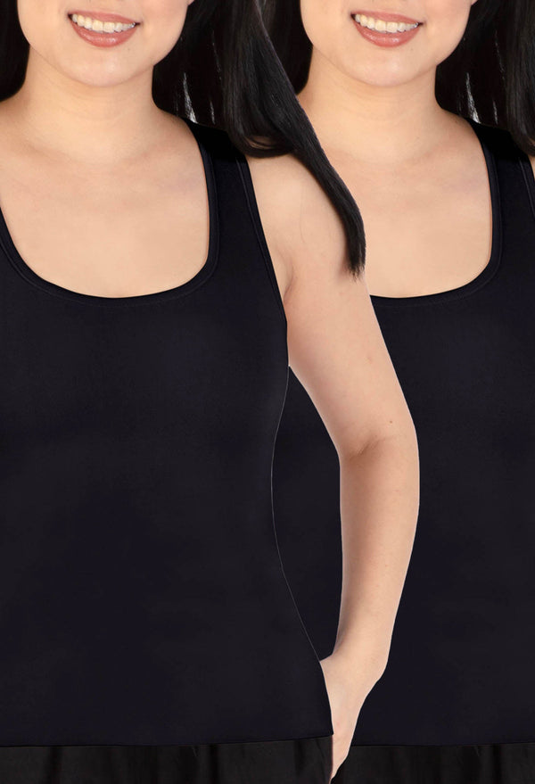 Cotton Chest Binder Racerback Top - 2 Pack