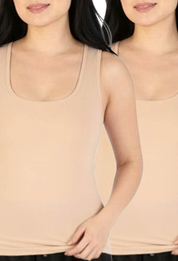 Cotton Chest Binder Racerback Top - 2 Pack