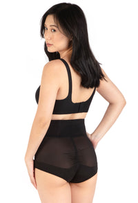 High Waist Power Mesh Tummy Control Brief