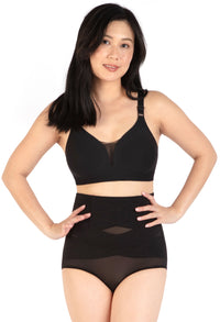High Waist Power Mesh Tummy Control Brief