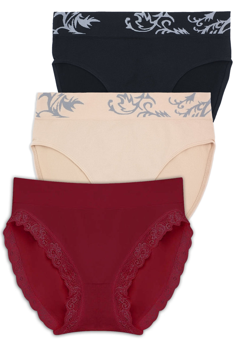 Contour High-Cut Brief | 3 Pack Bundle