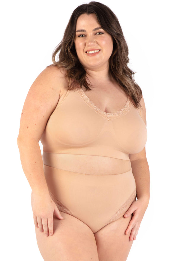 Lightweight Wire Free Bra For Big Busts