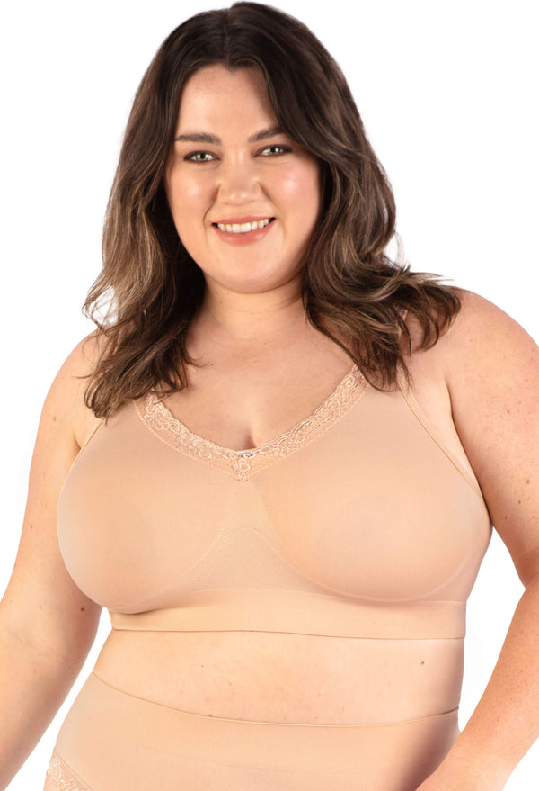 Lightweight Wire Free Bra For Big Busts