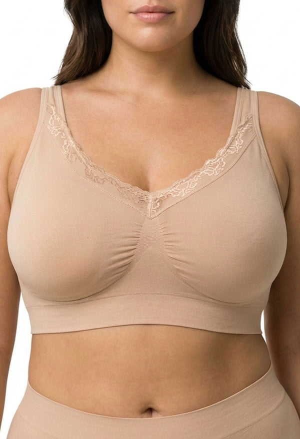 Lightweight Wire Free Travel Bra - 3 Pack