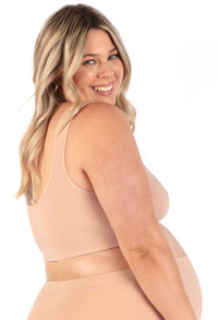 Pregnancy Cotton Rich Pull On Sleep Bra - 3 Pack