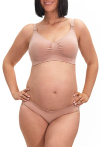 Bamboo Nursing Bra and Bikini Set