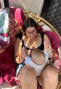 Cushion ﻿Padded Strap Wire Free Maternity & Nursing Bra﻿ - 3 Pack