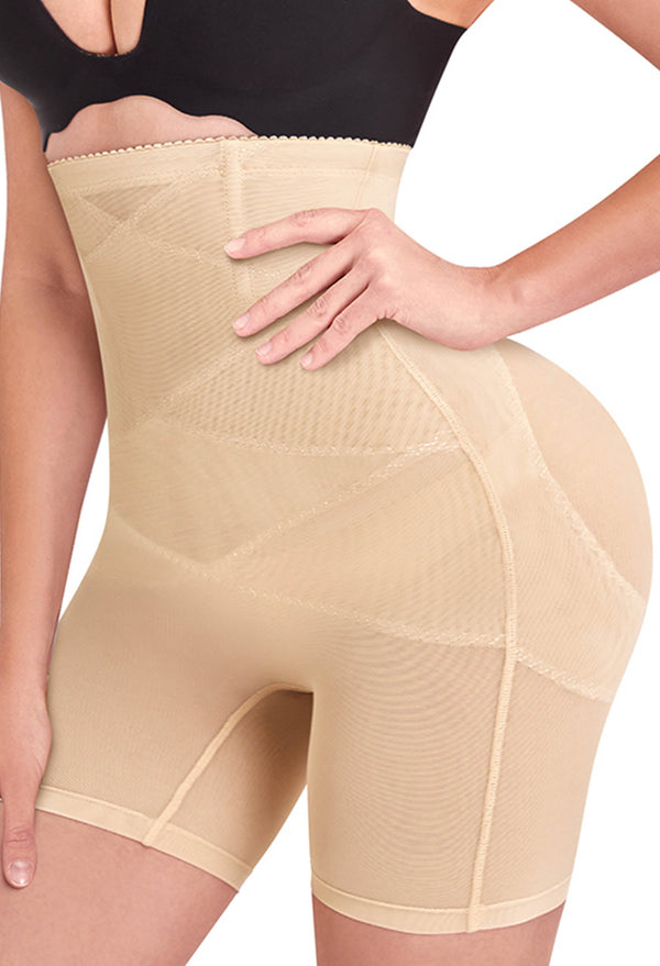 Invisible Comfort Wireless Bra & High Waist Tummy Control Shorts Set