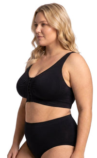 Padded Front Fastening Bra Wire Free