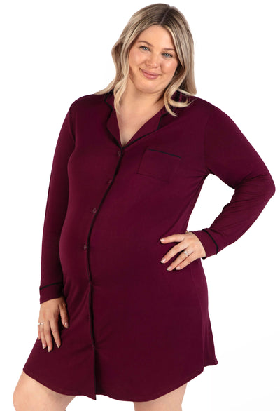 Bamboo Maternity & Nursing Birthing Hospital Gown