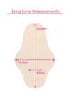 Ultra Thin Reusable Panty Liner with Wings - Free Gift