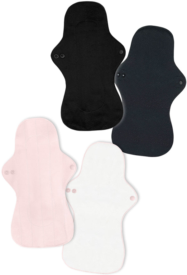 Ultra Thin XL Reusable Panty Liner with Wings - 3 Pack