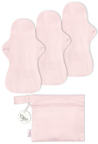 Ultra Thin XL Reusable Panty Liner with Wings - 3 Pack