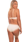 Cotton Rich Low Rise Lace Hipster Brief - Free Gift