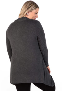 Maternity Bamboo V Neck Tunic Top