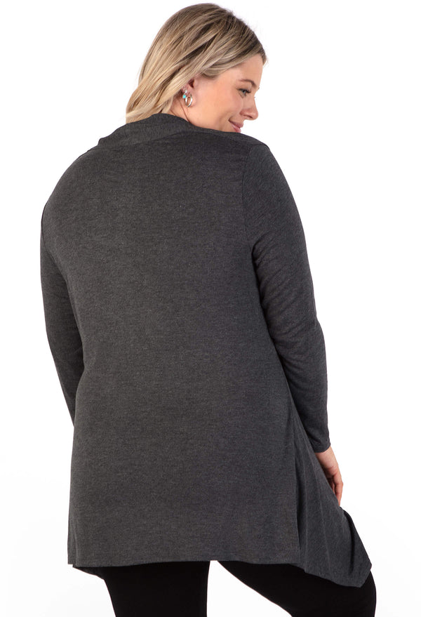 Maternity Bamboo V Neck Tunic Top