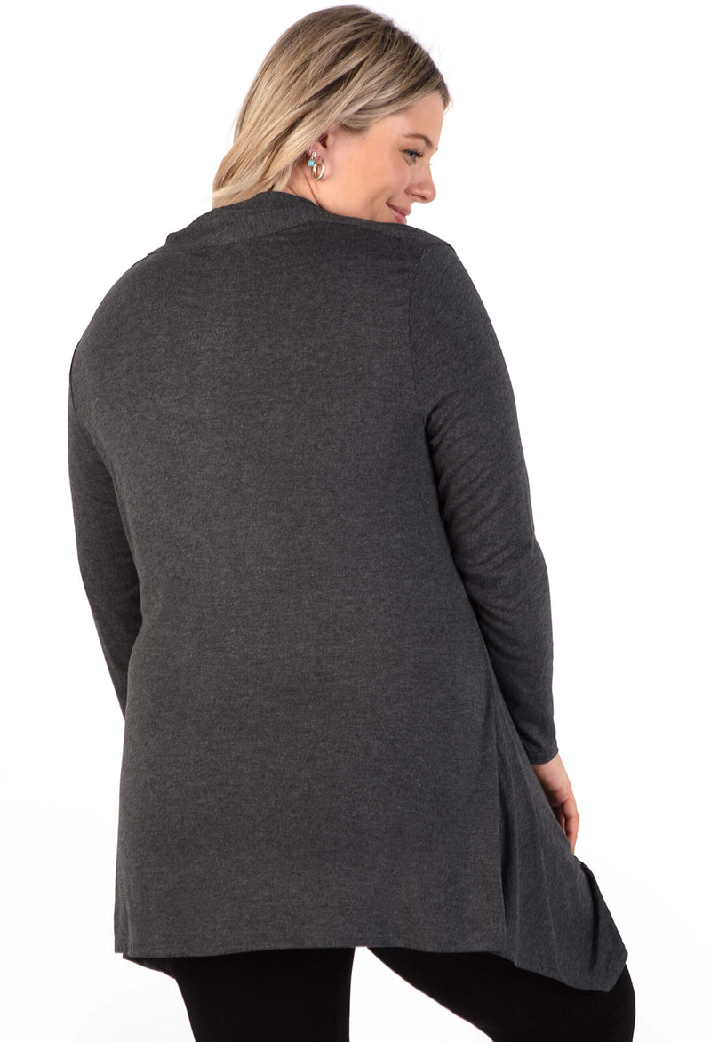 Maternity Bamboo V Neck Tunic Top