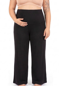 Bamboo Soft-Waist Pregnancy Pyjama Pants