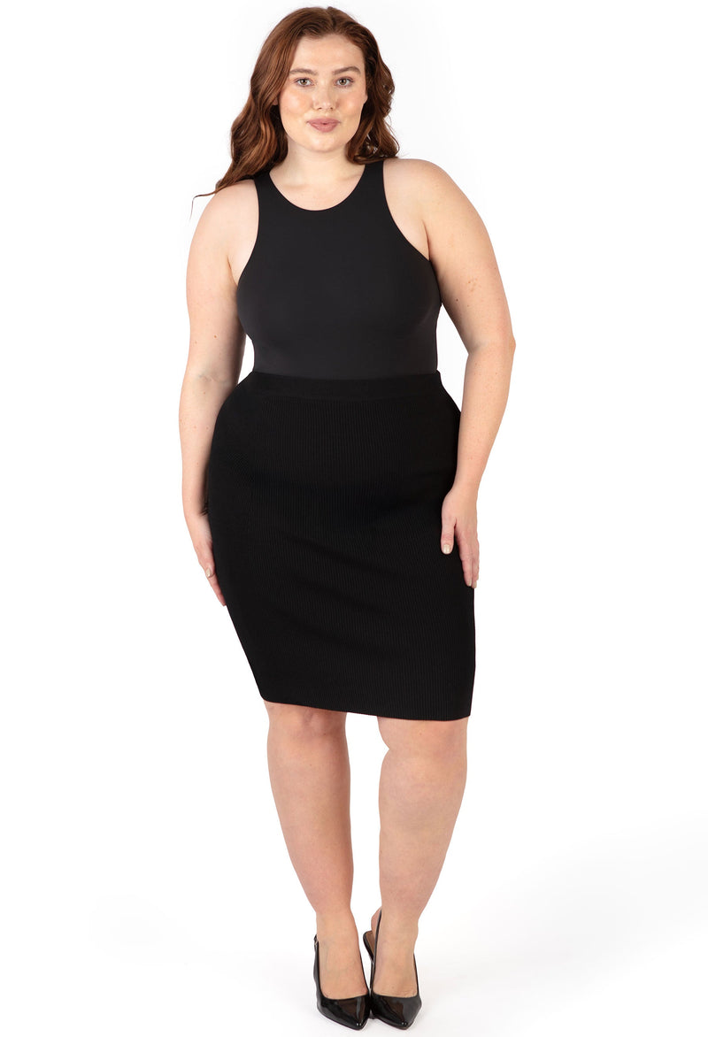 Plus Size High Neck Bodysuit G-String | ButterFit