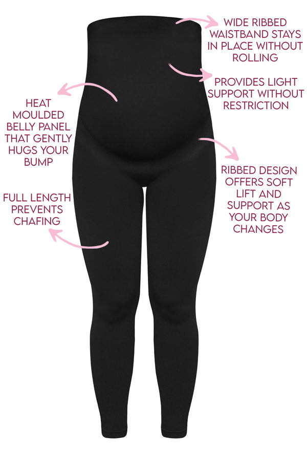 Pregnancy Active Leggings - 2 Pack