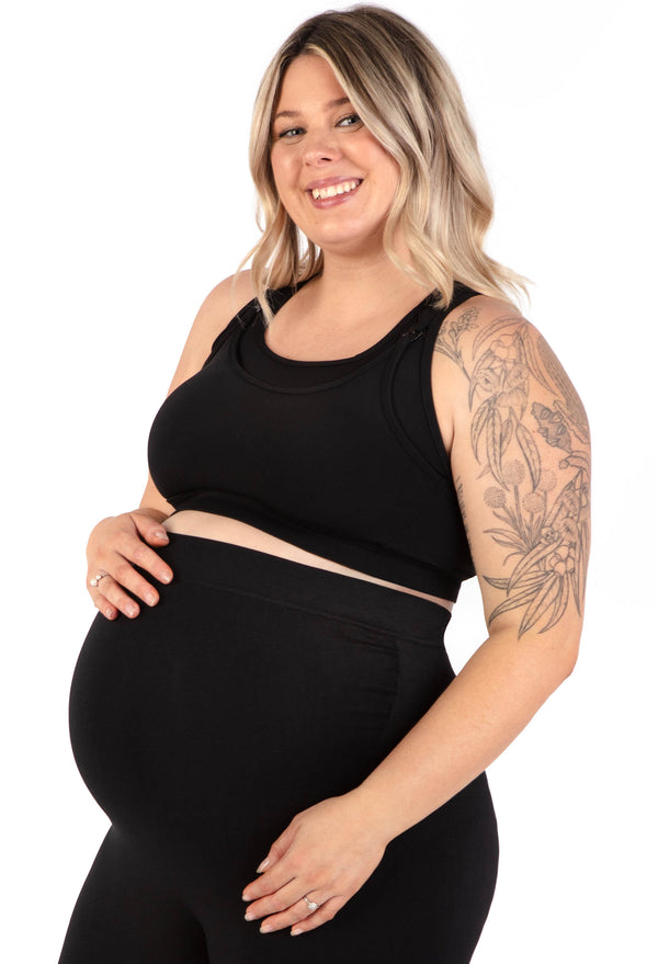 Pregnancy & Nursing Racer Back Bra | Easy-On & One-Handed Nursing