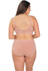 Bamboo Nursing Bra + High Cut Undies Nude Set