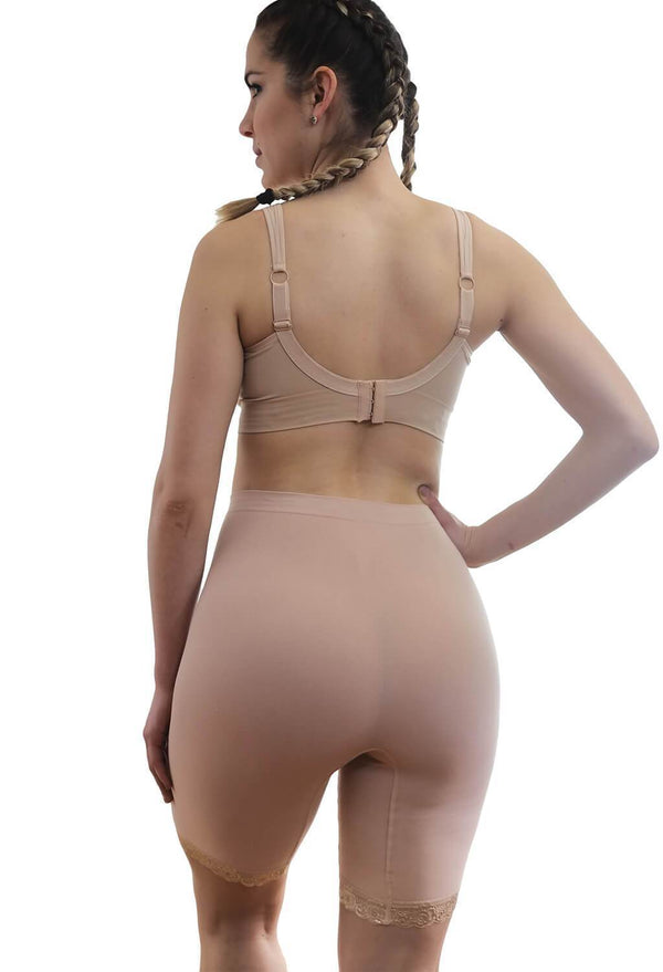 Anti Chafing High Rise Long Cotton Shorts - Seconds Sale