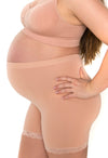 Maternity Anti Chafing High Rise Petite Cotton Rich Shorts - 3 Pack