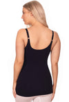 Open Bust Shaping Adjustable Strap Cami - 2 Pack